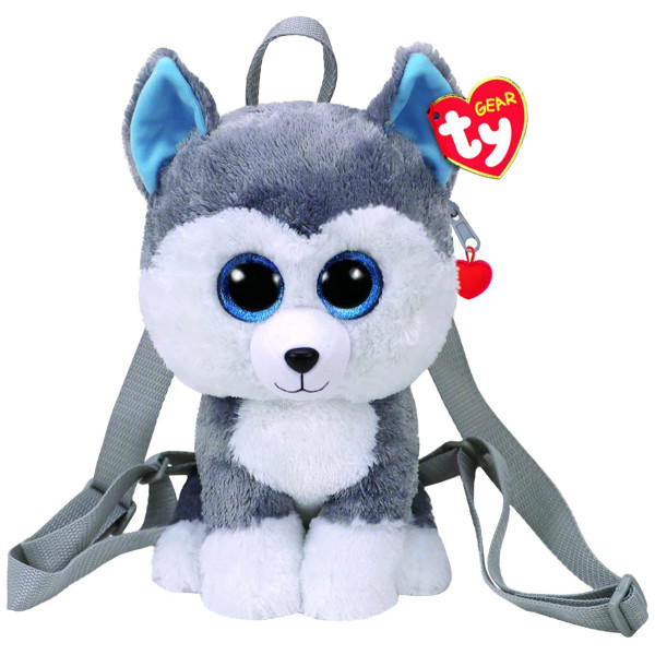 

Мягкая игрушка-рюкзак TY Toys Gear Хаски Slush