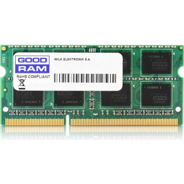 

Оперативная память SoDIMM DDR3L 4GB 1600 MHz GOODRAM (GR1600S3V64L11S/4G)