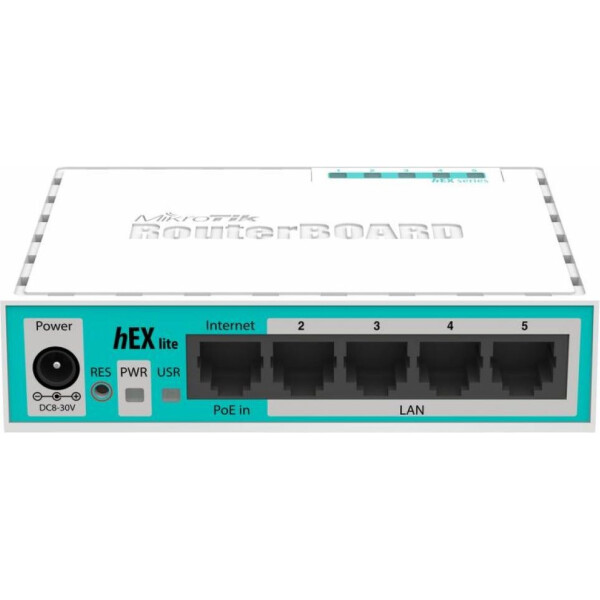 

Wi-Fi роутер MIKROTIK RouterBOARD RB750r2 hEX lite