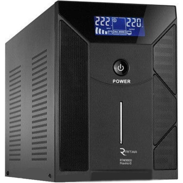 

ИБП Ritar RTM3000 (1800W) Proxima-D, AVR, 3st, 3xSCHUKO socket, 4x12V9Ah, metal Case Q1 (500x245x350) 21,8 кг (400x145x210)