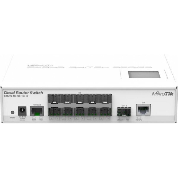 

Коммутатор MikroTik CRS212-1G-10S-1S+IN