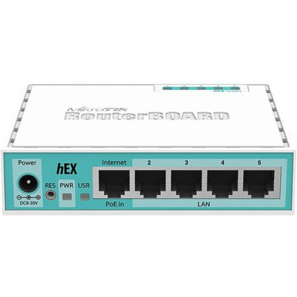 

Wi-Fi роутер MikroTik RouterBOARD RB750GR3 hEX