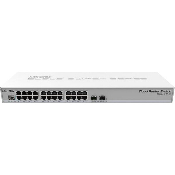 

Коммутатор MikroTik CRS326-24G-2S+RM