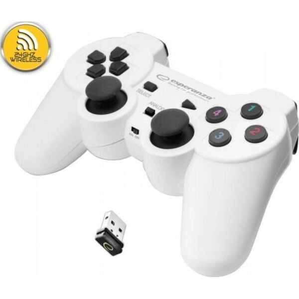 

Геймпад Esperanza Gladiator White (EGG108W) USB