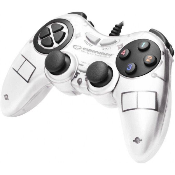 

Геймпад Esperanza Fighter White (EGG105W) USB