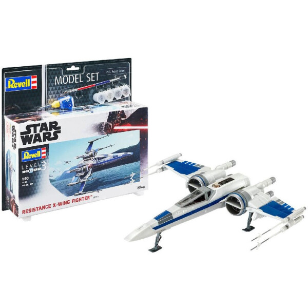 

Сборная модель-копия Revell набор Звёздный истребитель Сопротивления уровень 3 масштаб 1:50 (RVL-66744)