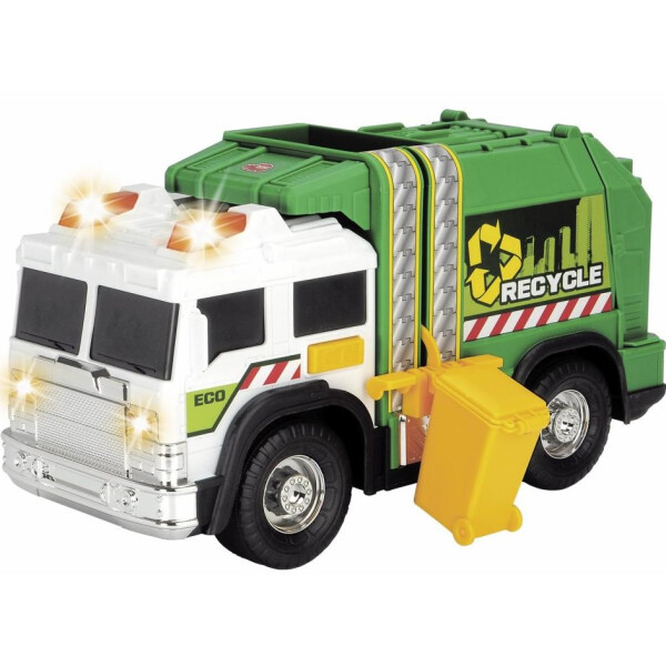 

Функциональное авто DICKIE TOYS Мусоровоз с баком зеленый, 30 см(3306006)