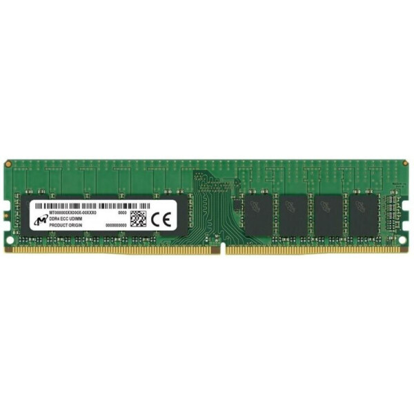 

Оперативная память DDR4 16GB ECC UDIMM 2666MHz 2Rx8 1.2V CL19 MICRON (MTA18ASF2G72AZ-2G6E2)