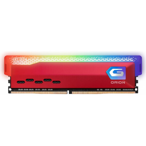 

DDR4 8GB 3200 MHz Orion RGB Racing Red GEIL (GOSR48GB3200C16BSC)
