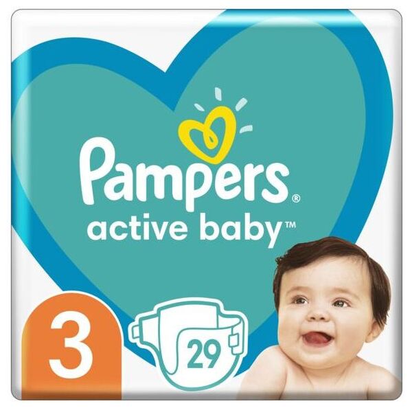 

Подгузники Pampers Active Baby Размер 3 (6-10 кг) 29 шт (8001841630762)