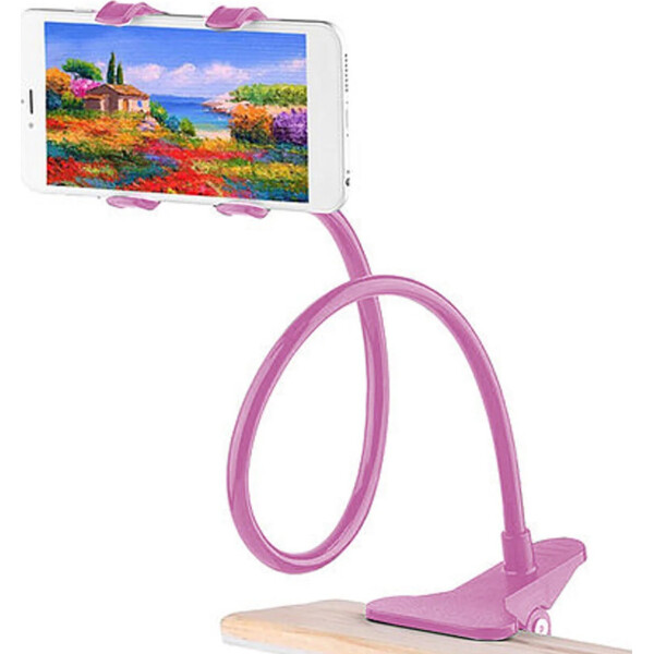 

Гибкий держатель Lesko 360 Pink