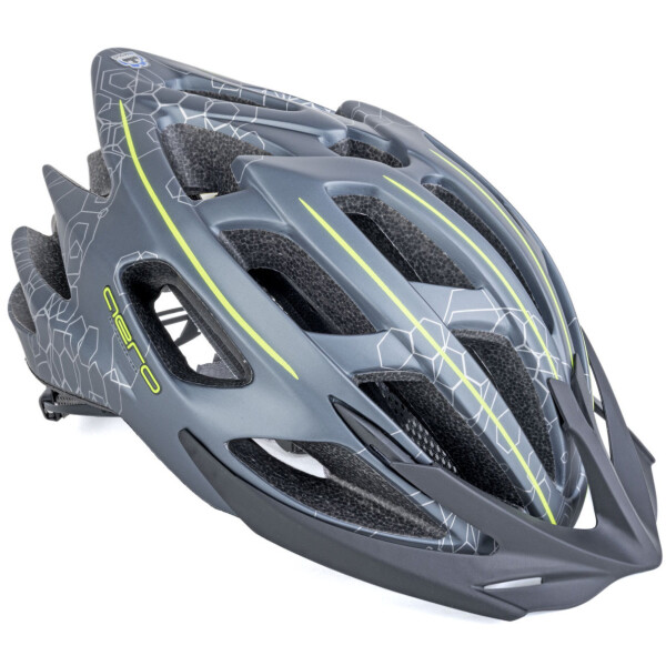 

Aero X8, размер 52-58 см, темно серый/неоново желтый (9001400)