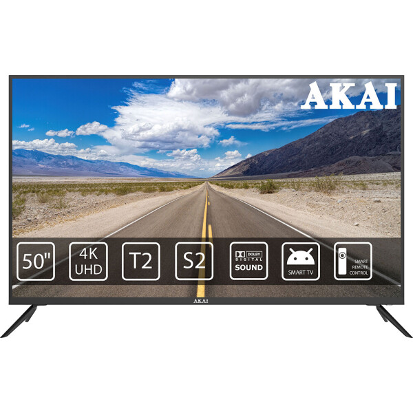 

50" Akai UA50LEP1UHD9M+Bluetooth Voice Remote Control Black