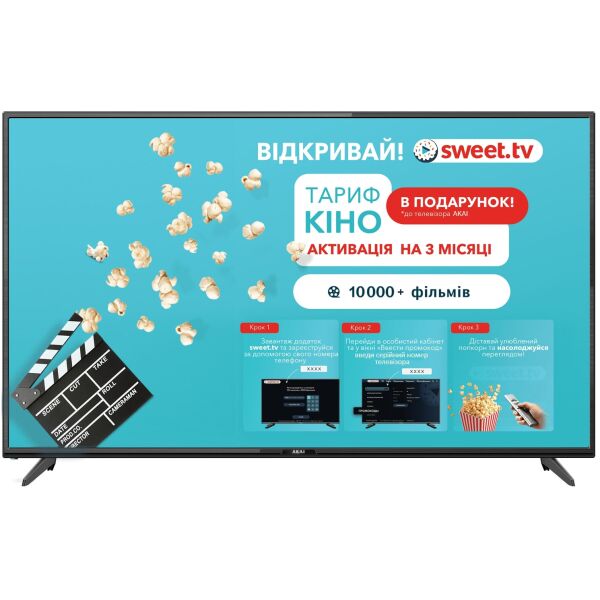 

Телевизор 55" Akai UA55P19UHDS9 Black