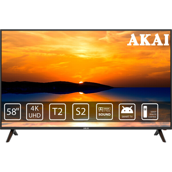 

Akai UA58LEP1UHD9+Bluetooth Voice Remote Control