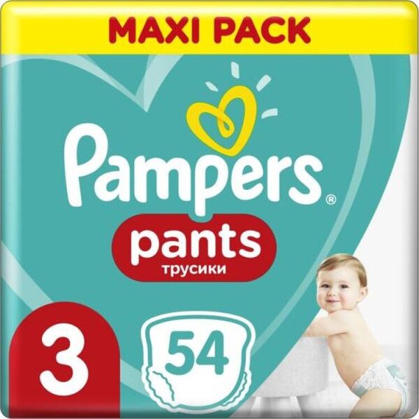 

Подгузники-трусики Pampers Pants Midi 3 (6-11 кг) 54 шт (8001090994134)