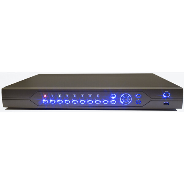 

16-ти канальный пентатрибридный видеорегистратор INTERVISION UDR-4K-166USB