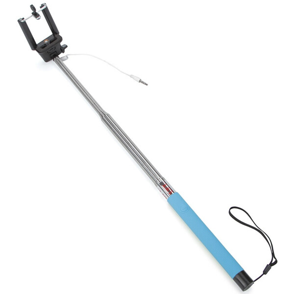 

Монопод для селфи, селфи стик со шнуром UFT SS1 light blue