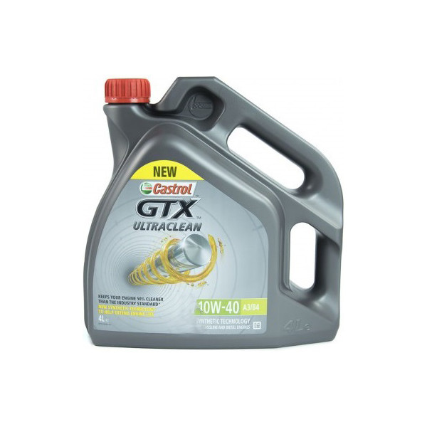 

Моторное масло Castrol GTX ULTRA CLEAN 10W-40 A3/B4 4л