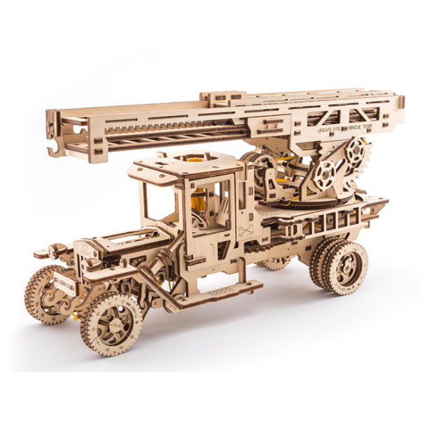 

Конструктор 3D-пазл Ugears Грузовик Пожарная лестница (70022)