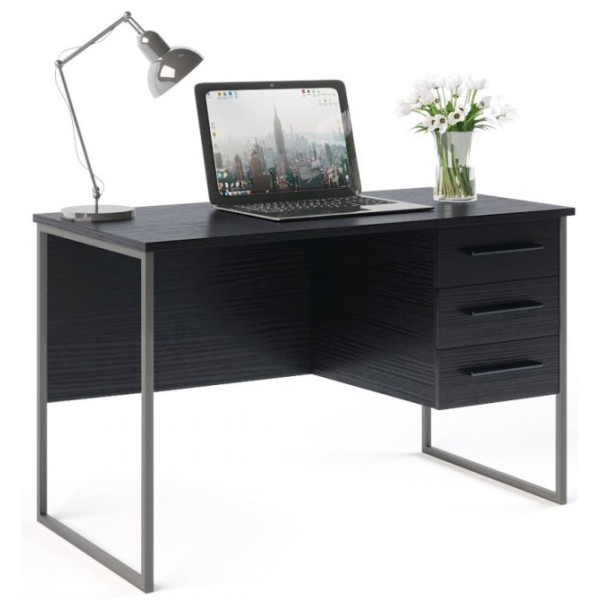 

Стол письменный Fenster Универ 6 Чёрный 74x120x60