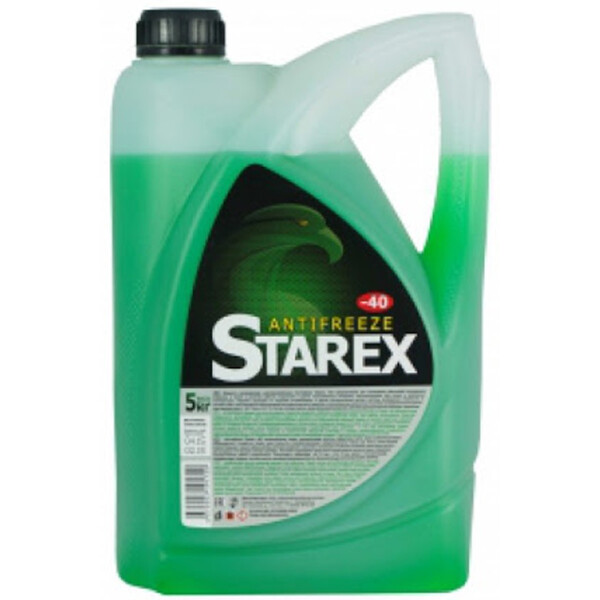 

Антифриз StarexGreen зелен. ПЕ кан.5кг
