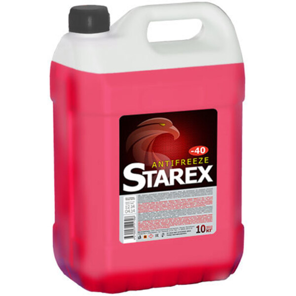 

Антифриз StarexRed крас. ПЕ кан.10кг