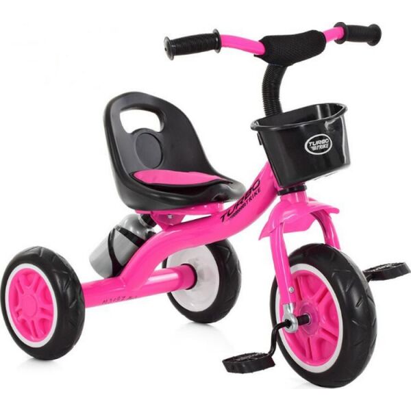 

Велосипед детский TURBOTRIKE M 3197-M-2 Трехколесный С высокой спинкой Розовый (all3197-M-2)