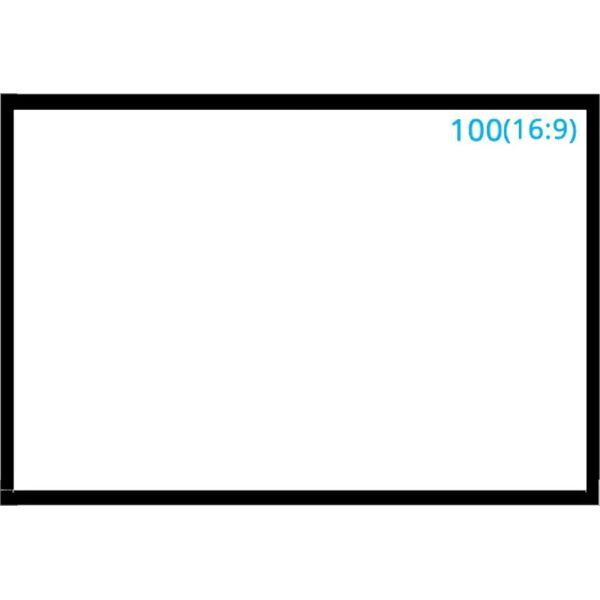 

Проекционный экран Thundeal Portable Projection Screen 100" White (221x128) [56542]