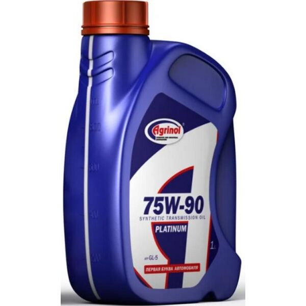 

Масло трансмиссионное Агринол PLATINUM SAE 75W-90, API GL-5 1л/0,85кг