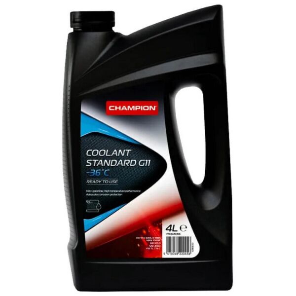 

Антифриз CHAMPION ANTI-FREEZE STANDARD G11 4L