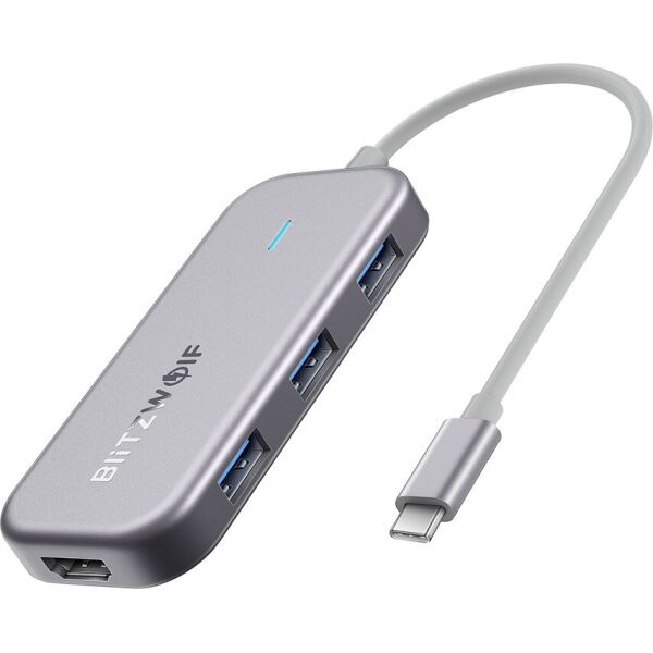

USB-хаб Blitzwolf BW-TH5 7 в 1 USB-C