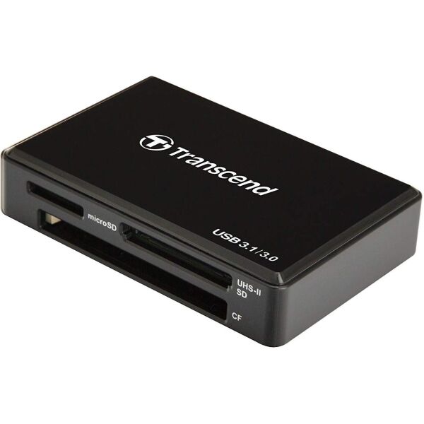 

Универсальный картридер USB 3.2 Gen 1 / 3.1 Gen 1 Transcend TS-RDF8K2 черный