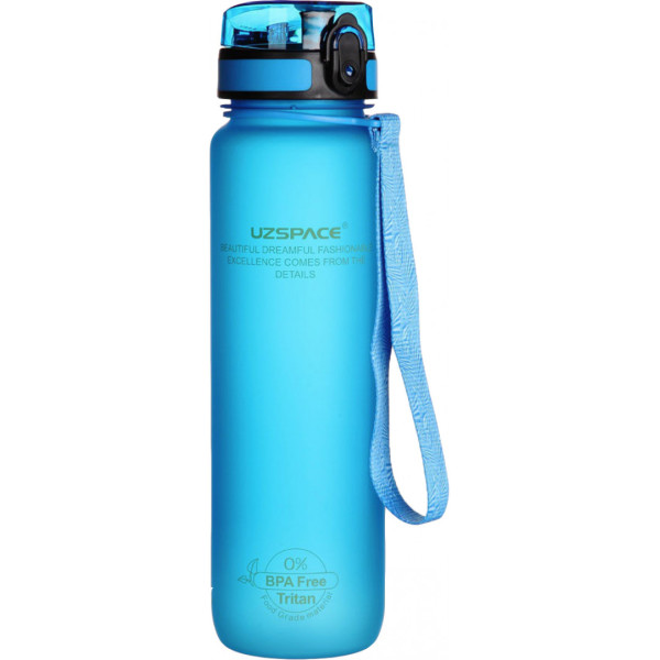 

Бутылка для воды UZspace 3038 (1000 ml) голубая (6955482371015)