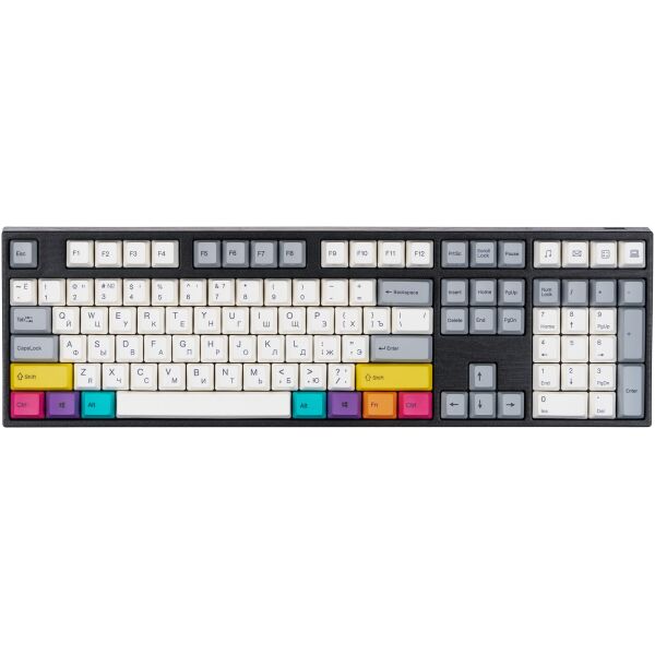 

Клавиатура Varmilo VA108M CMYK Cherry MX Blue (VA108MC2W/LLK12RB)