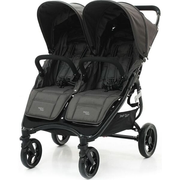 

Детская коляска универсальная 2в1 для двойни Valco baby Snap Duo Dove Grey (9879.9969.9961.9961)