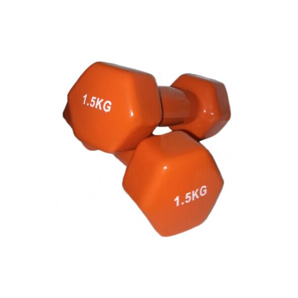 

Гантель аэробная виниловая 1,5 кг. Fitnessport (VDD-01-1,5к)