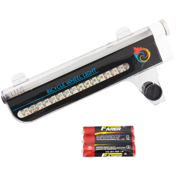 

X17 Vector 5.32 32LED, на спицы, 7режимов, красные, синие и желтые
