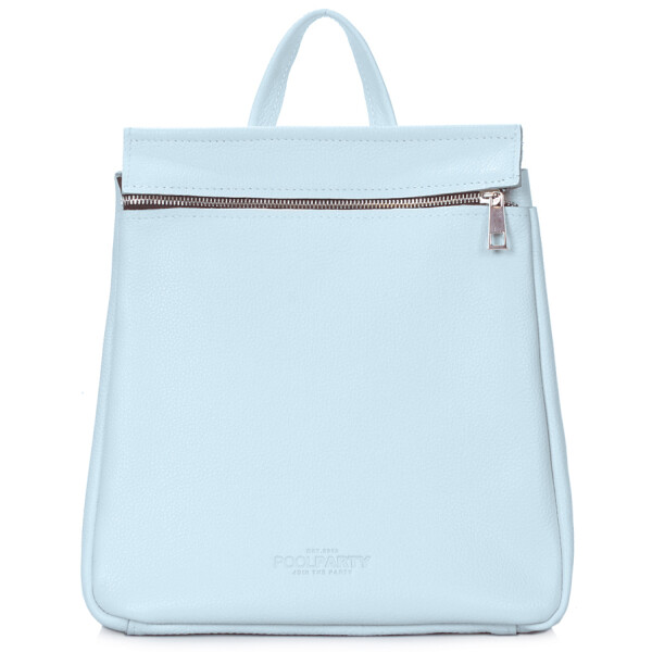 

Рюкзак PoolParty Venice голубой кожаный (venice-leather-babyblue)