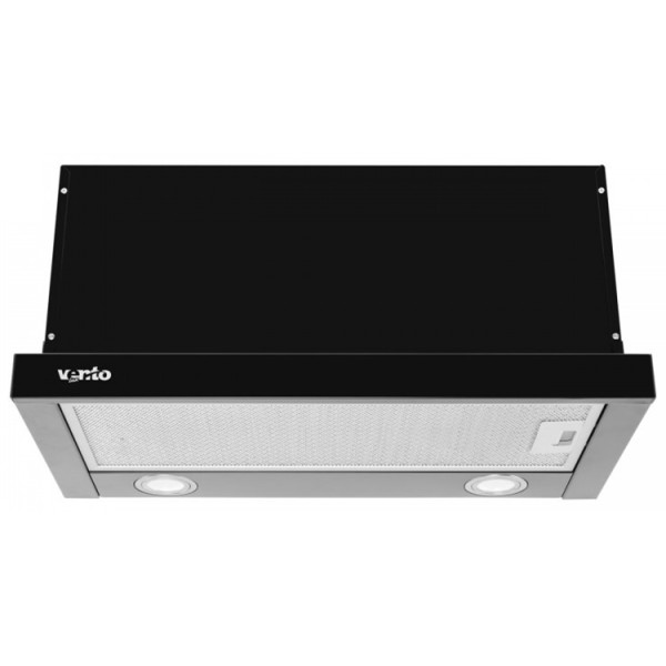 

Вытяжка Ventolux GARDA 60 BK (1000) LED