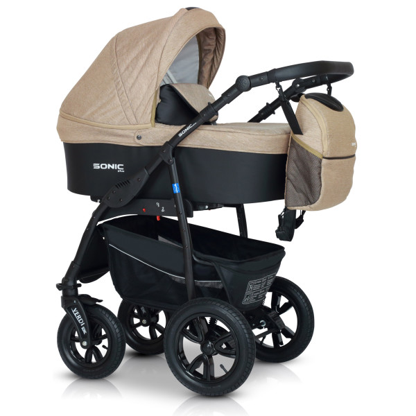 

Детская коляска универсальная 3 в 1 Verdi Sonic Plus 05 (beige/black)