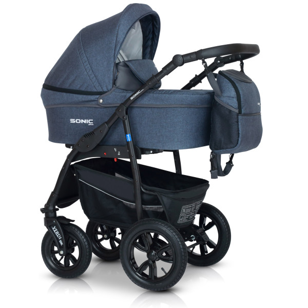 

Детская коляска универсальная 3 в 1 Verdi Sonic Plus 09 (denim)
