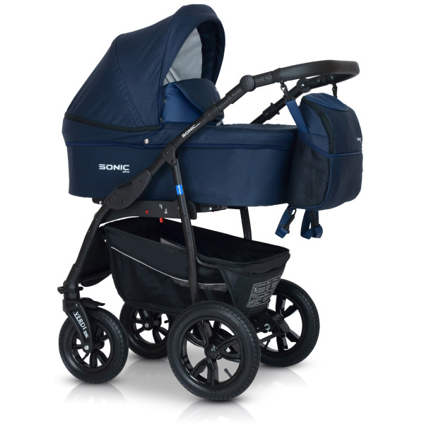 

Детская коляска универсальная 3 в 1 Verdi Sonic Plus 10 (dark blue)