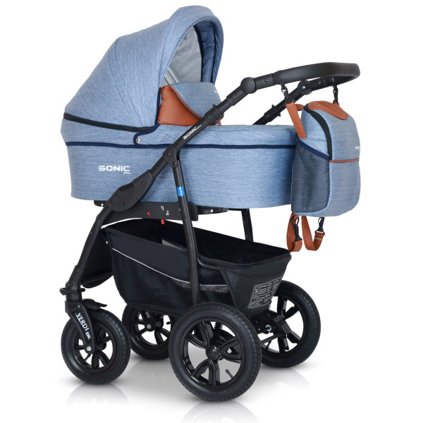 

Детская коляска универсальная 3 в 1 Verdi Sonic Plus 11 (blue)