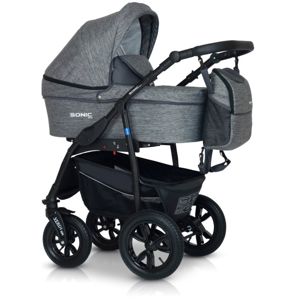 

Детская коляска универсальная 3 в 1 Verdi Sonic Plus 13 (grey)