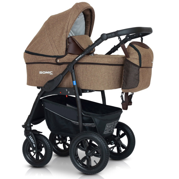 

Детская коляска универсальная 3 в 1 Verdi Sonic Plus 14 (brown)
