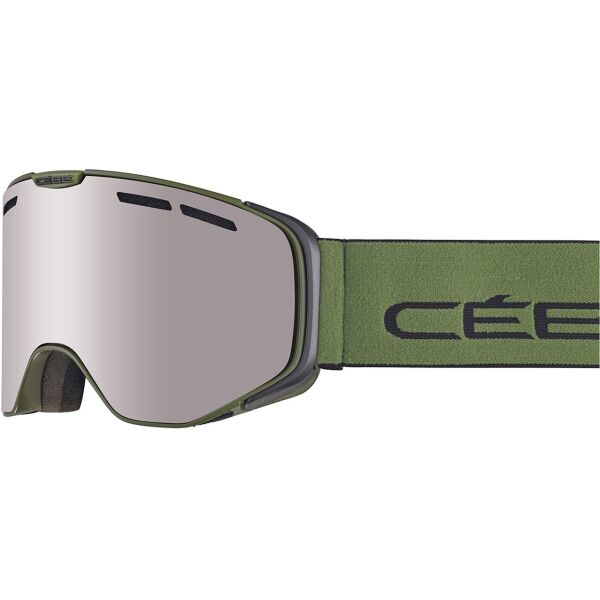 

Маска горнолыжная Cebe Versus-Black Olive Orange