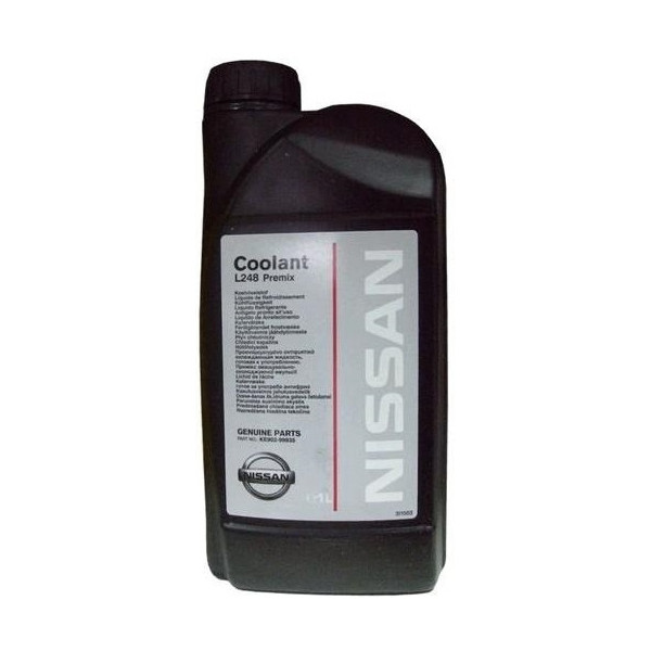 

Антифриз Nissan L248 Premix зеленый, 1л (KE90299935)