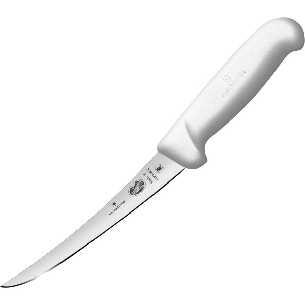 

Кухонный нож Victorinox Fibrox Flex, белый 5.6617.15
