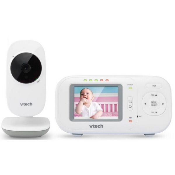

Видеоняня VTech с датчиком температуры и цветным экраном диагональю 2.4" (VM2251)